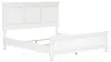 Ashley Furniture B680/31/36/56/58/97 Ashley Furniture B680/31/36/56/58/97 Fortman - 5 Pc. - Dresser, Mirror, King Panel Bed - White