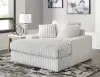 Ashley Furniture 25903/46/66/67/77/15 Stupendous - 5 Pc. - 4-Piece Sectional, Oversized Chaise - Alloy