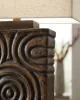 Ashley Furniture L235964 Heathbury - Paper Table Lamp - Antique Brown