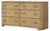 Pulaski Furniture BP432-100 Leeza - Double Drawer Dresser - Brown