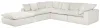 Jackson Furniture Industries 4445/31/59/28-11 Posh - 5 Piece Modular Sectional With 2 Armless, 2 Corners, 1 Cocktail Ottoman - Porcelain