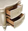 New Classic B992-040M Monique - Nightstand With Marble Top - Champagne