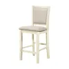 New Classic D3651-52S-BSQ New Classic D3651-52S-BSQ Amy - 5 Piece Counter Dining Set - Bisque