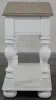 Riverside Furniture 38009 Jameson - Chairside Table - White