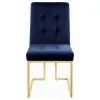CoasterElevations 192493 Cisco - Velvet Upholstered Dining Side Chair (Set of 2) - Gold