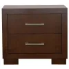 CoasterEssence 200711KE-S5P Jessica - 5 Piece Eastern King LED Bedroom Set - Cappuccino