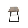 CoasterElevations 110183 Ditman - Live Edge Wood Dining Bench - Gray Sheesham