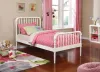 CoasterEssence 400415T Jones - Wood Twin Open Frame Bed - White