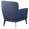 Coaster Fine Furniture 903083 Andrea - Upholstered Crecent Arm Accent Chair - Blue