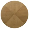 Coaster Fine Furniture 109150 Danvers - Round Wood Dining Table - Brown Oak