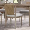 Liberty Furniture 611-C9001S Sheridan Pointe - Corded Back Side Chair - Vintage Natural