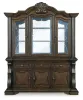 Ashley Furniture D947D1 Maylee - Dining Buffet And Hutch - Dark Brown