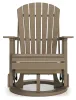 Ashley Furniture P114-820 Hyland Wave - Swivel Glider Chair - Driftwood