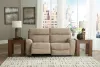 Ashley Furniture 61004S1 Ashley Furniture 61004S1 Next-Gen Durapella - 2-Piece Power Reclining Sectional Loveseat - Sand