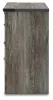 Ashley Furniture B4480-92 Frandern - Two Drawer Night Stand - Gray