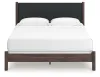 Ashley Furniture PCB2614B29 Ashley Furniture PCB2614B29 Pamytta - King Upholstered Panel Bed - Brown