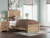 Ashley Furniture PCB1170B18 Ashley Furniture PCB1170B18 Makidern - Twin Panel Bed - Tan