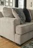 Ashley Furniture 56103S2 Ashley Furniture 56103S2 Bovarian - Left Arm Facing Loveseat 3 Pc Sectional - Stone