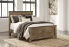 Ashley Furniture B446B11 Ashley Furniture B446B11 Trinell - Queen Panel Bed - Brown