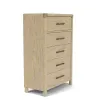 Riverside Furniture 30665 Rosalie - Five Drawer Chest - Hemlock