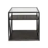 Liberty Furniture 37-OT1020 Liberty Furniture 37-OT1020 Arista - End Table - Cobblestone Brown / Gray Dusty