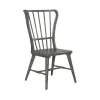 Liberty Furniture 237G-C1000S Liberty Furniture 237G-C1000S River Place - Windsor Back Side Chair - Riverstone Gray & Tobacco