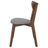 CoasterEveryday 108082 Alfredo - Dining Side Chair (Set of 2) - Gray And Natural Walnut