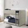 Intercon UB-BR-ADYTT-FOG-C Addyson - Twin Over Twin Bunk - Fog