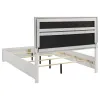 Coaster Fine Furniture 205110F Miranda - Upholstered Full Panel Bed - White