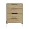 Intercon NH-BR-2404-VNM-C Newhall - Chest - Vintage Oak Melamine