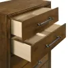 New Classic B0182-070 Ballard - 5 Drawer Chest - Walnut