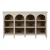 Liberty Furniture 2239W-AC2000 Pavilion - Breakfront Accent Cabinet - Natural