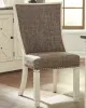 Ashley Furniture D647-02 Bolanburg - Dining UPH Side Chair (Set of 2) - Lattice Back - Brown / Beige