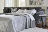 Ashley Furniture 35504S3 Ashley Furniture 35504S3 Biddeford - 2-Piece Sleeper Sectional With Laf Corner Chaise - Ebony