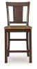 Ashley Furniture PCD651-124 Rylandeen - Barstool (Set of 2) - Light Brown / Dark Brown