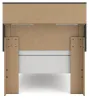 Ashley Furniture PCB1118B12 Broachmyn - Twin Bookcase Bed - Black / Gray