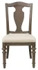 Pulaski Furniture P412240-KIT10 Pulaski Furniture P412240-KIT10 Saddle Creek - Extendable Leg Dining Table With 6 Wood Back Side Chairs And Server - Timber Brown