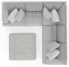 Jackson Furniture Industries 3303/7246/28-18 Jackson Furniture Industries 3303/7246/28-18 Logan - 2 Piece Upholstered Sectional With Comfort Coil Seating - 46