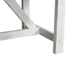 Liberty Furniture 139WH-T4078 Farmhouse - Fixed Top Trestle Table - Two Tone White / Wood Tone