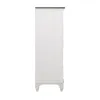 Liberty Furniture 417-BR41 Allyson Park - 5 Drawer Wood Chest - Wirebrushed White / Charcoal