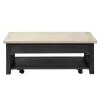 Liberty Furniture 422-OT-O3PCS Heatherbrook - 3 Piece Table Set (1 Lift Top Cocktail 2 End Tables) - Charcoal & Ash