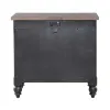 Liberty Furniture 615-BR62-B Americana Farmhouse - Bedside Chest With Charging Station - Black