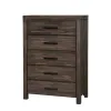 Furniture of America CM7382C Rexburg - Chest - Wire - Brushed Rustic Brown