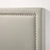 Intercon UB-BR-ZONQEN-FOG-C Intercon UB-BR-ZONQEN-FOG-C Zion - Upholstered Queen Bed - Fog