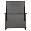 Coaster Fine Furniture 223633M Andover - 8-Drawer Dresser And Mirror - Dark Oak