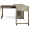 Riverside Furniture 39632 Riverside Furniture 39632 Prelude - Swivel Lift Top L-Desk - Light Brown