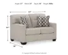 Ashley Furniture 3100435 Ashley Furniture 3100435 Mahoney - Loveseat - Pebble