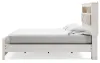 Ashley Furniture B2640B51 Altyra - King Bookcase Panel Bed - White