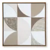Ashley Furniture A8000502 Harelman - Wall Art - Tan / Taupe / White