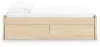 Ashley Furniture EB9632B14 Ashley Furniture EB9632B14 Onita - Full Platform Bed With 2 Side Storage - Natural